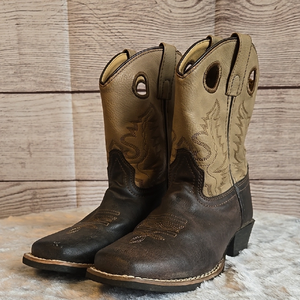 Austin Trading Co. Brown Western Boots, Kids Size 3D, Great Condition